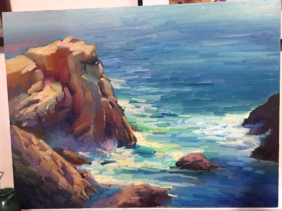 2018 August 3-5 3-Day Plein Air Carmel, CA Workshop